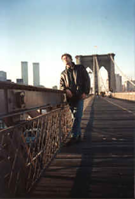 Sul ponte di Brooklyn